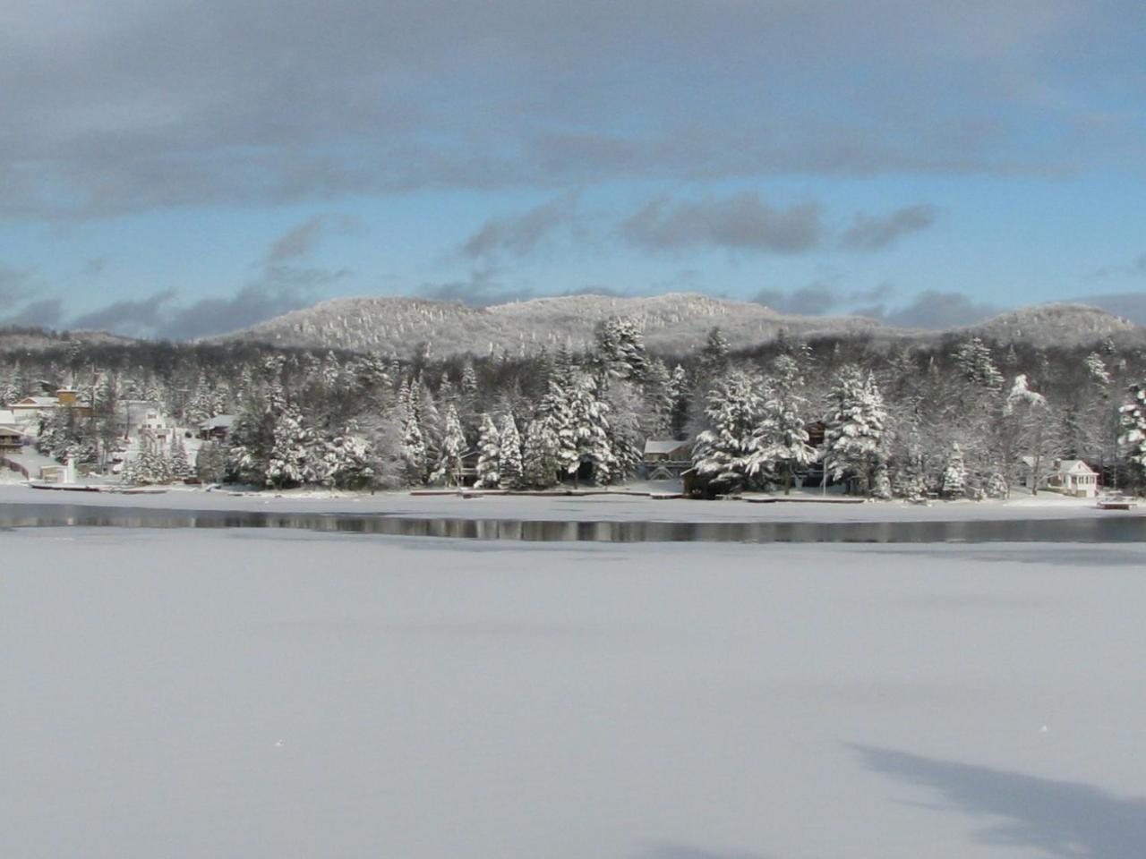 Pine Knoll Hotel Lakeside Lodge & Cabin Old Forge Luaran gambar